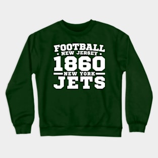 Football New Jersey 1960 New York Jets Crewneck Sweatshirt